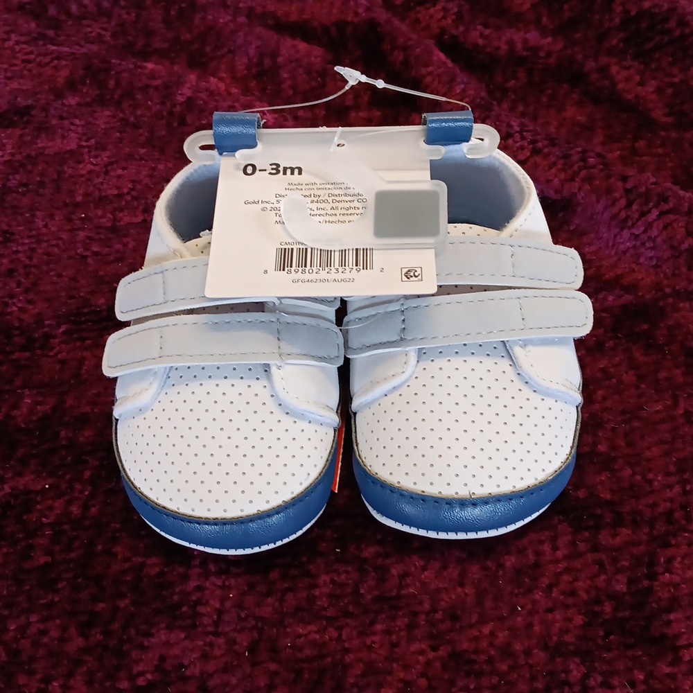 Little boy newborn shoes